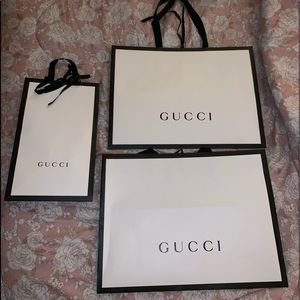 Gucci shopping bags